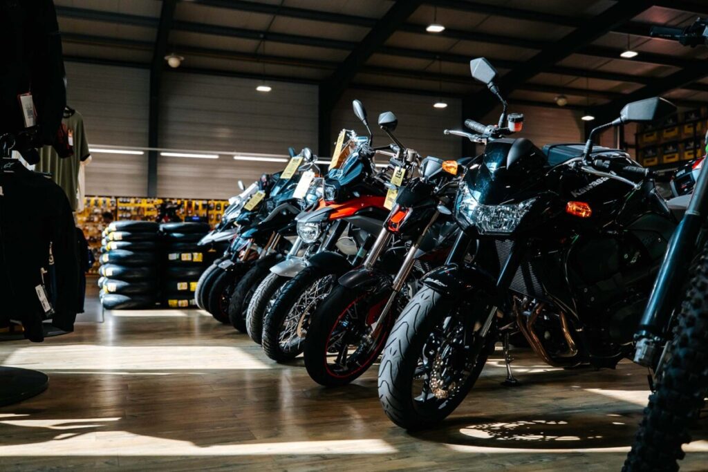 Photo de motos - Magasin de motos à La Bâthie
