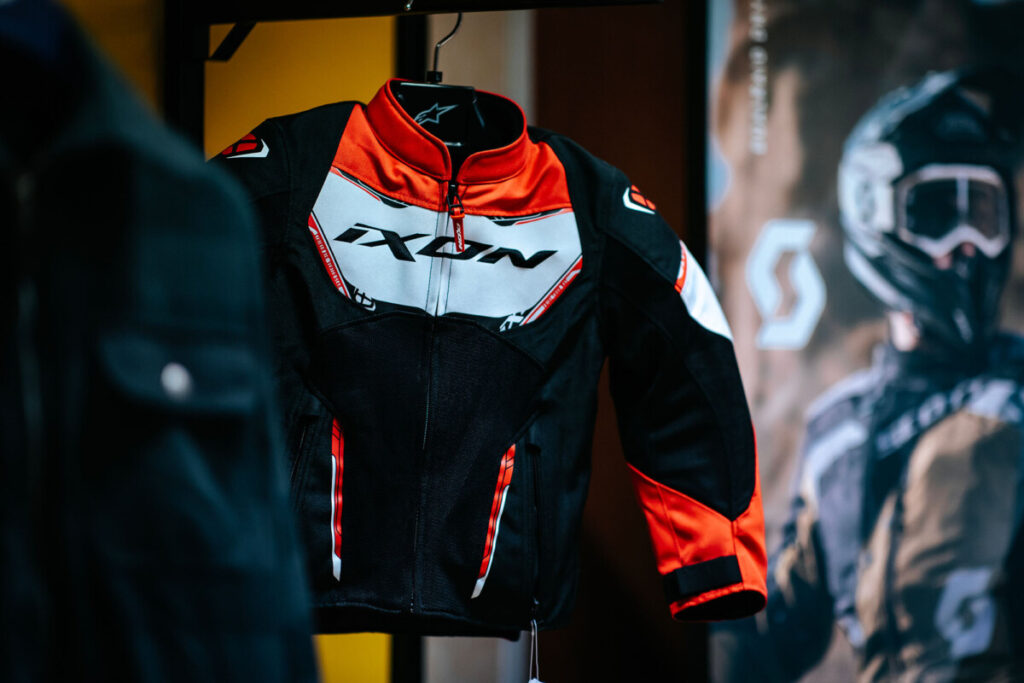 Photo d'un blouson de moto 